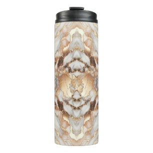 Glam Rose Gold Luxuriös Trend Marble Thermosbecher