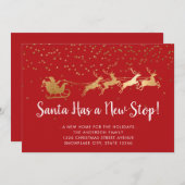 Glam Santa hat einen neuen Stopp in der Rentierwan Ankündigung (Vorne/Hinten)