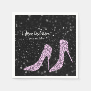 Glam Shoes High Heels für jeden Anlaß Serviette