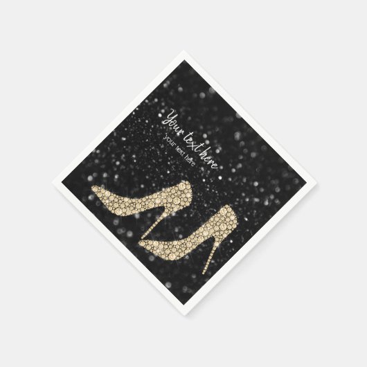 Glam Shoes High Heels für jeden Anlaß Serviette (Ecke)