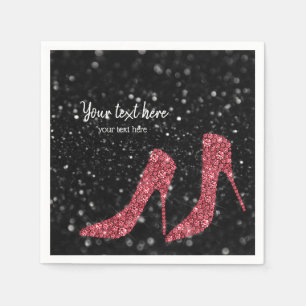 Glam Shoes High Heels für jeden Anlaß Serviette