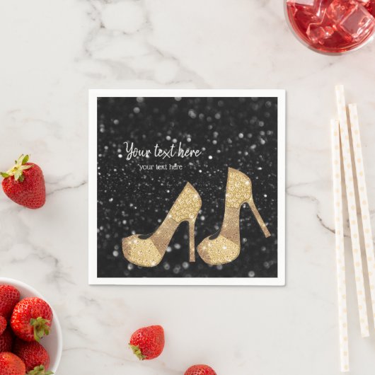 Glam Shoes High Heels für jeden Anlaß Serviette (Beispiel)