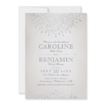 Glam silber Glitzer Kunst Deko Vintage Hochzeit