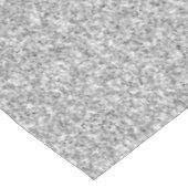 Glam Silver Glitzer Glitz      Tischdecke (Schrägansicht)