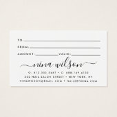 Glam-Skript holografische Regenbogen-Glitzer-Gesch (Rückseite)