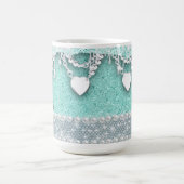 Glam Sparkle Grunge Kaffeetasse (Mittel)