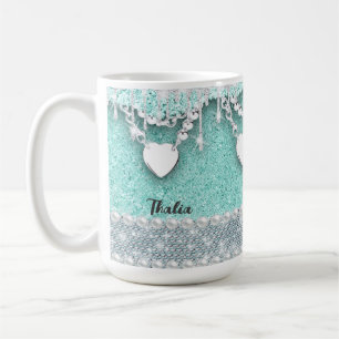 Glam Sparkle Grunge Kaffeetasse