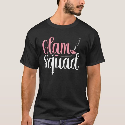 Glam Squad Makeup Cheer 2 T-Shirt (Vorderseite)