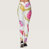 Glam Street Leggings Pink Gold (Rückseite)