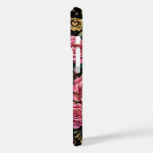 Glam Sugar Skull Phone Case – Dia de los Muertos (Rückseite / Links)