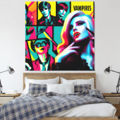 Glam Vamps Leinwand Printmedien (Insitu (Schlafzimmer))