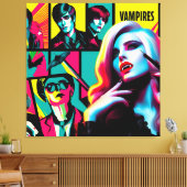 Glam Vamps Leinwand Printmedien (Insitu (Wohnzimmer))