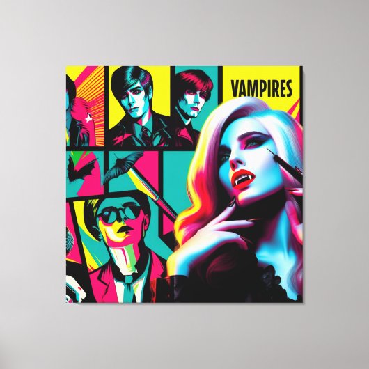 Glam Vamps Leinwand Printmedien (Vorderseite)