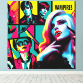 Glam Vamps Leinwand Printmedien (Insitu (Holzboden))