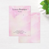 Glam watercolor pink Jewelry Earring Display (Schreibtisch)