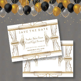 Glam White in den 1920er Jahren Great Gatsby Save  Save The Date