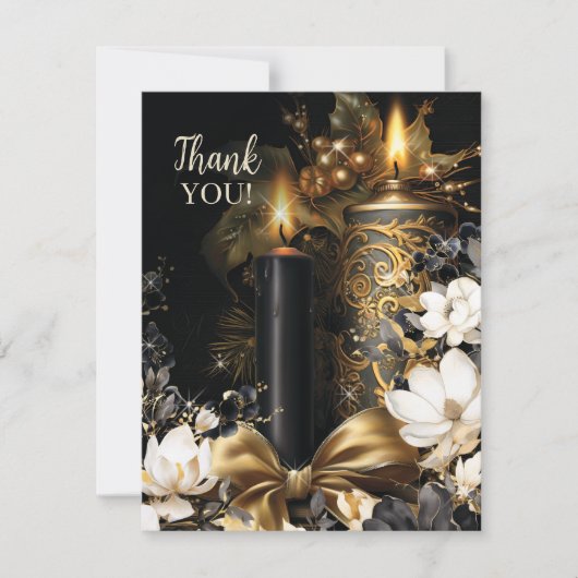 Glamimour Holiday Dankeschön Karte (Vorderseite)