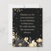 Glamimour Holiday Dankeschön Karte (Rückseite)