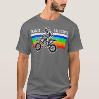 Glamis California Dirt Bike Bekleidung Vintage Dir T-Shirt