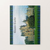 Glamis Castle Angus Scotland Landschaftlich Puzzle (Vertikal)