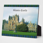Glamis Castle Angus Scotland Landschaftlich Tablet Fotoplatte (Seite)