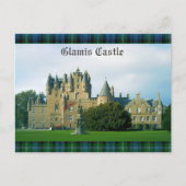 Glamis Castle Landschaftlich Postkarte (Vorderseite)