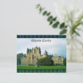 Glamis Castle Landschaftlich Postkarte (Stehend Vorderseite)