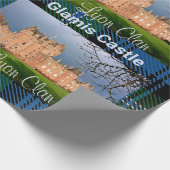 Glamis Castle - Lyon Family Zuhause, Scottish Tart Geschenkpapier (Ecke)