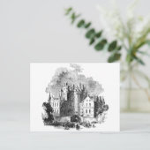 Glamis Castle Postkarte (Stehend Vorderseite)