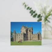 Glamis Castle, Schottland Postkarte (Stehend Vorderseite)