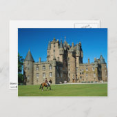 Glamis Castle, Schottland Postkarte (Vorne/Hinten)