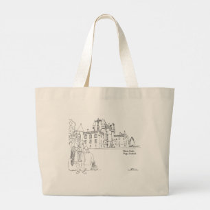 Glamis Castle Scotland Tote Bag Jumbo Stoffbeutel