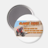 GLAMIS DUNES MAGNET (Vorderseite/Rückseite)