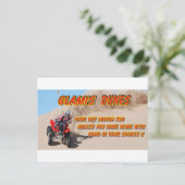 GLAMIS DUNES POSTKARTE (Stehend Vorderseite)