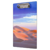 Glamis Sand Dunes bei Sonnenuntergang Klemmbrett (Links)