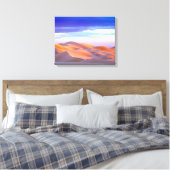 Glamis Sand Dunes bei Sonnenuntergang Leinwanddruck (Insitu (Schlafzimmer))