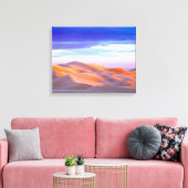 Glamis Sand Dunes bei Sonnenuntergang Leinwanddruck (Insitu (Wohnzimmer))