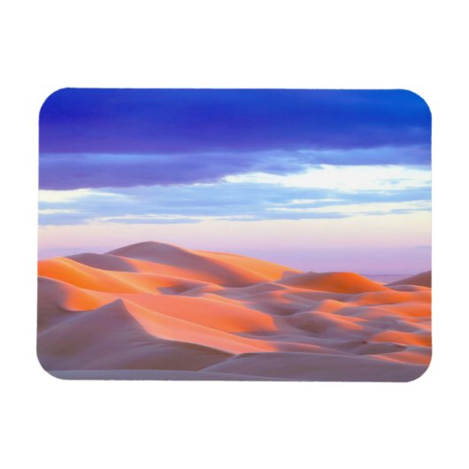 Glamis Sand Dunes bei Sonnenuntergang Magnet (Horizontal)