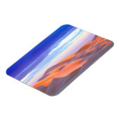 Glamis Sand Dunes bei Sonnenuntergang Magnet (Linke Seite)