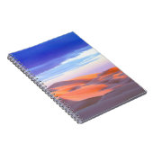 Glamis Sand Dunes bei Sonnenuntergang Notizblock (Rechte Seite)