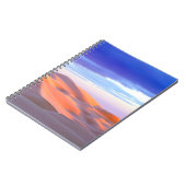 Glamis Sand Dunes bei Sonnenuntergang Notizblock (Linke Seite)