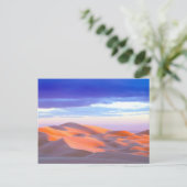 Glamis Sand Dunes bei Sonnenuntergang Postkarte (Stehend Vorderseite)