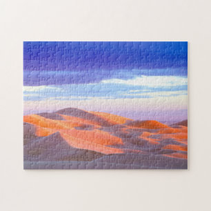 Glamis Sand Dunes bei Sonnenuntergang Puzzle