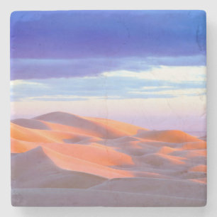 Glamis Sand Dunes bei Sonnenuntergang Steinuntersetzer