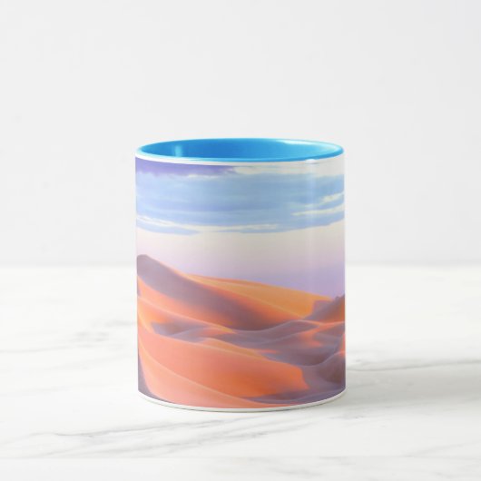 Glamis Sand Dunes bei Sonnenuntergang Tasse
