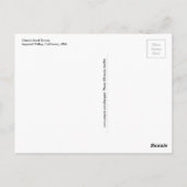 Glamis Sand Dunes Desert Imperial Valley Foto Postkarte (Rückseite)