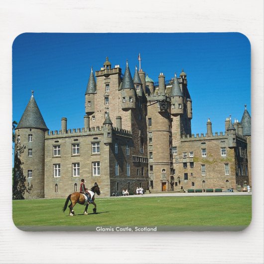 Glamis Schloss, Schottland Mousepad (Vorne)
