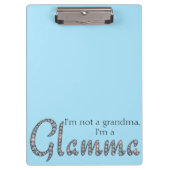 Glamma-Bling-Design-Zwischenwand Klemmbrett (Vorderseite)