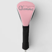 Glamma bling Entwurf Golf Headcover (Vorderseite)