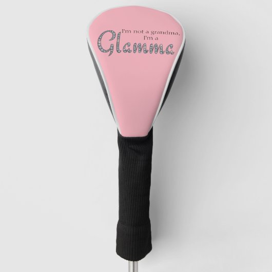 Glamma bling Entwurf Golf Headcover (Vorderseite)